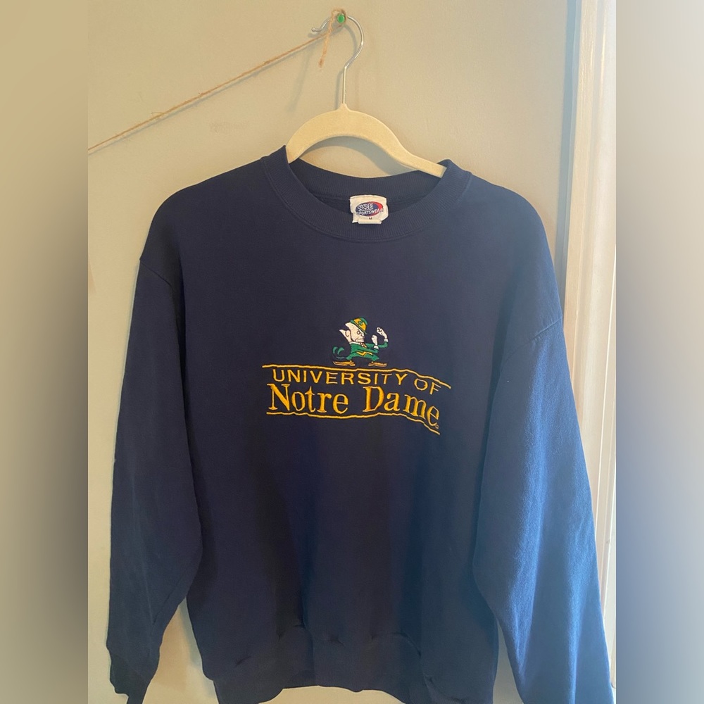 Vintage Notre Dame Crewneck